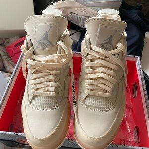 Air Jordan Cream Sneakers